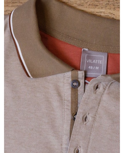 Футболка мужская бежевый меланж