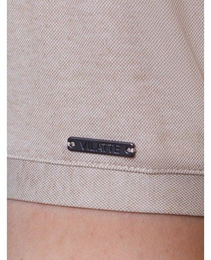 Футболка мужская бежевый меланж