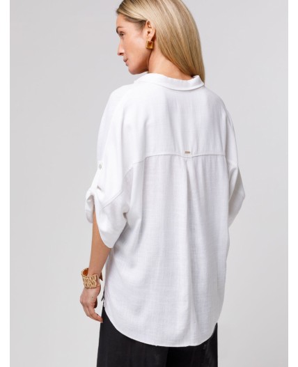 Блузка женская белый