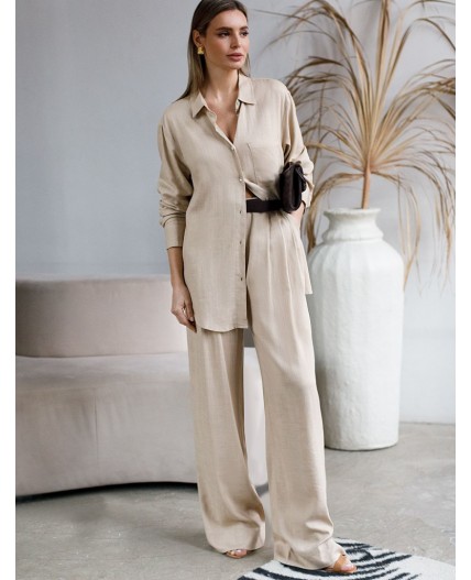 Блузка женская бежевый