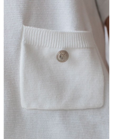 Кардиган женский белый