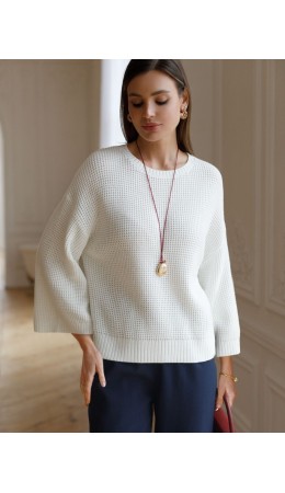 Джемпер женский белый