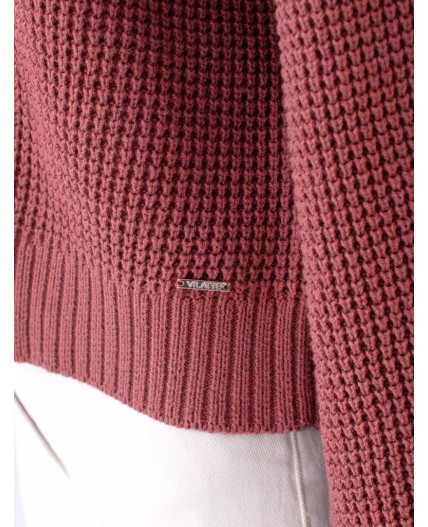 Джемпер женский пыльно-розовый