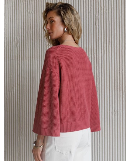 Джемпер женский пыльно-розовый