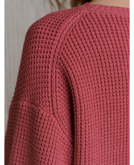 Джемпер женский пыльно-розовый