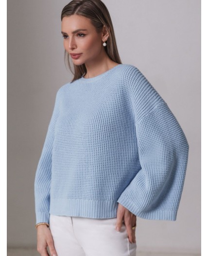 Джемпер женский светло-голубой