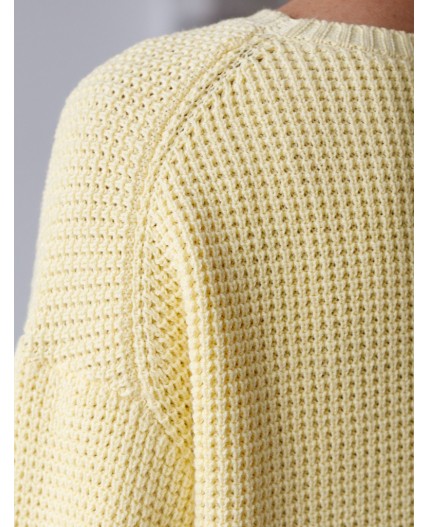 Джемпер женский светло-желтый