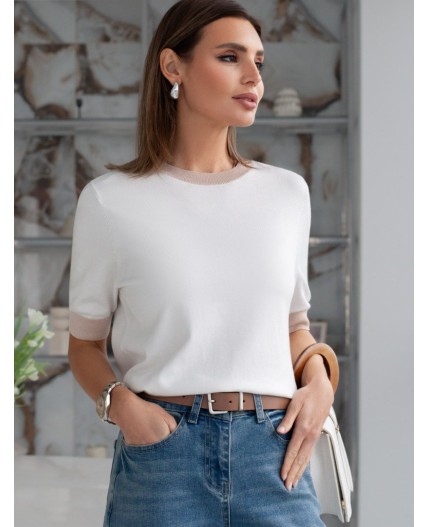 Джемпер женский белый