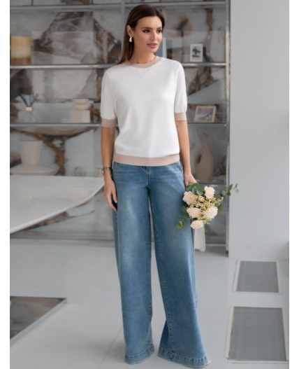 Джемпер женский белый