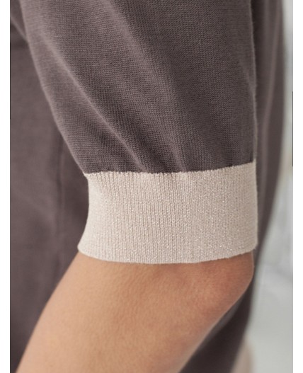 Джемпер женский кофейный