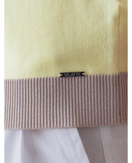 Джемпер женский лимонный