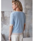 Джемпер женский светло-голубой