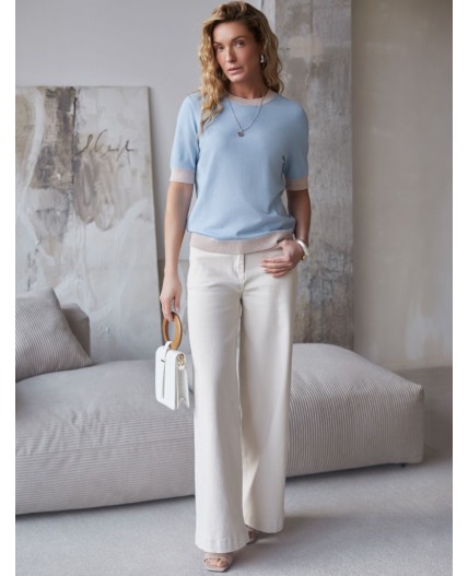 Джемпер женский светло-голубой