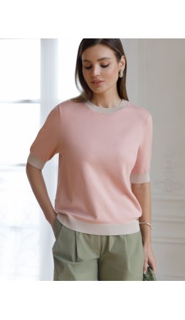 Джемпер женский светло-розовый