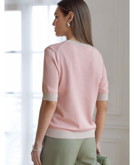Джемпер женский светло-розовый
