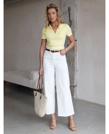 Джемпер женский лимонный