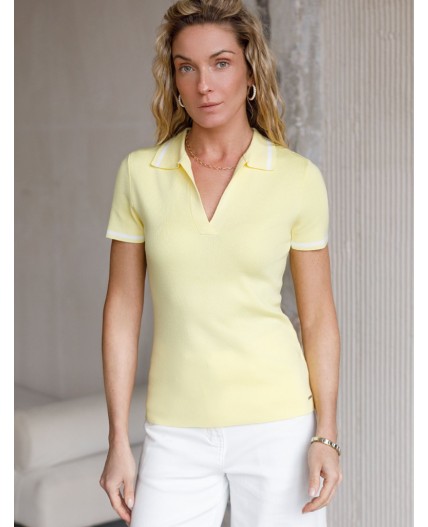 Джемпер женский лимонный