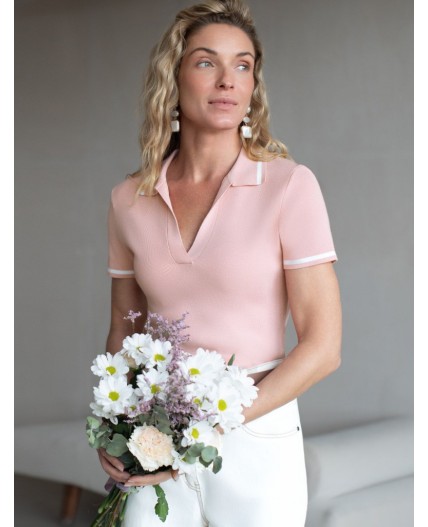 Джемпер женский светло-розовый