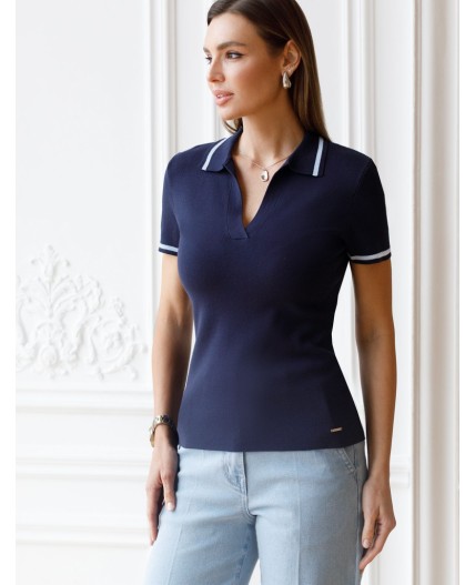 Джемпер женский темно-синий