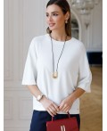 Джемпер женский белый