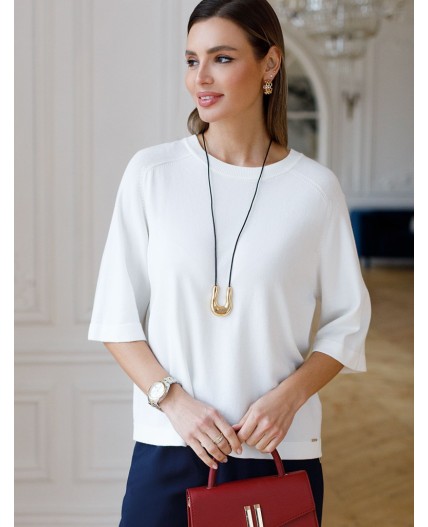 Джемпер женский белый