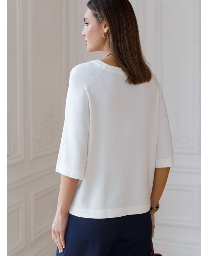 Джемпер женский белый