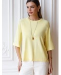 Джемпер женский лимонный