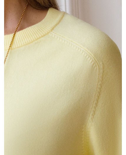 Джемпер женский лимонный