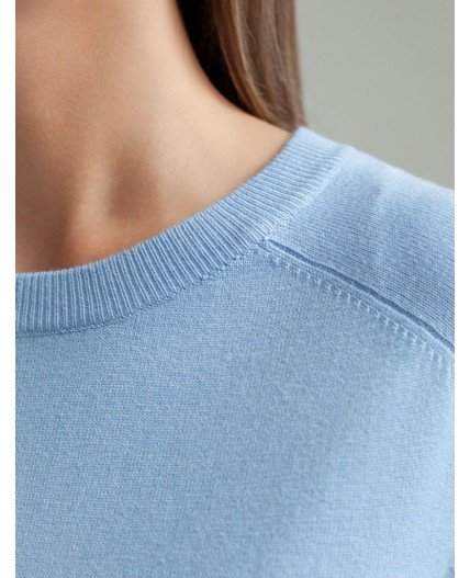 Джемпер женский светло-голубой
