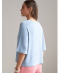 Джемпер женский светло-голубой