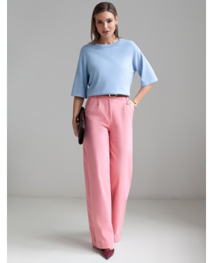 Джемпер женский светло-голубой