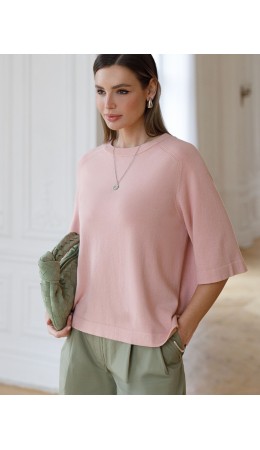 Джемпер женский светло-розовый