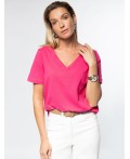 Футболка женская цикламеновый