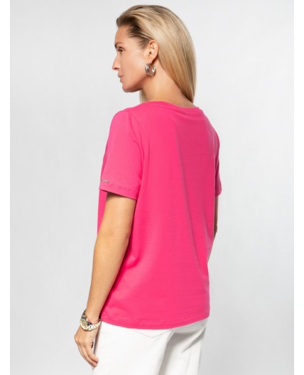 Футболка женская цикламеновый