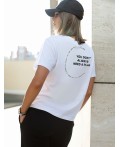 Футболка женская белый_yourself