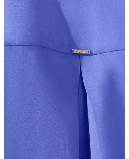 Блузка женская ярко-голубой