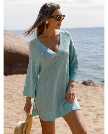 Джемпер женский аквамарин