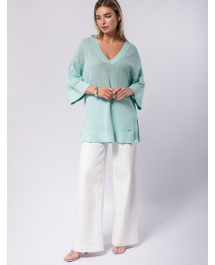 Джемпер женский аквамарин