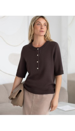 Джемпер женский коричневый