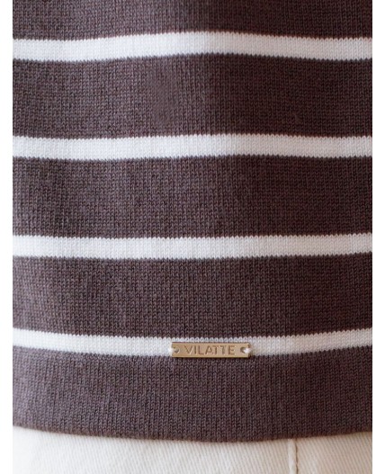 Джемпер женский кофейный