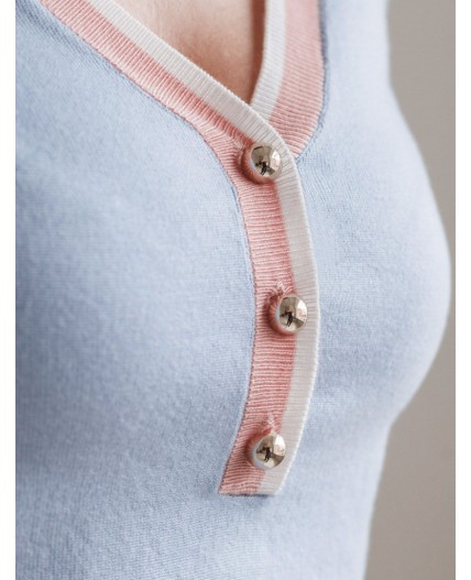 Джемпер женский светло-голубой