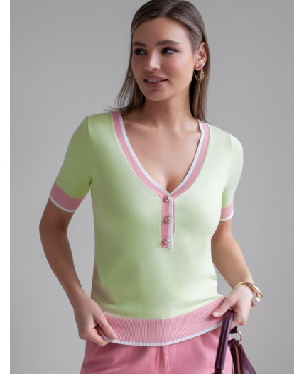 Джемпер женский светло-зеленый