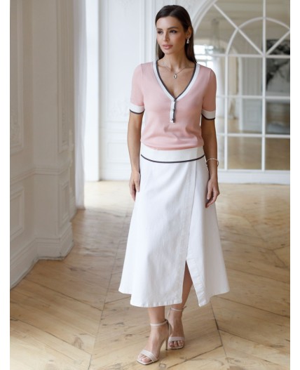 Джемпер женский светло-розовый