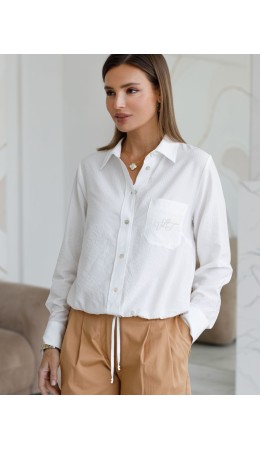 Блузка женская белый