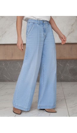 Джинсы женские голубой