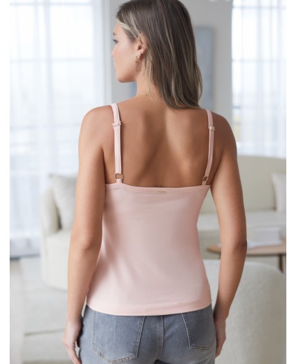 Топ женский пудра