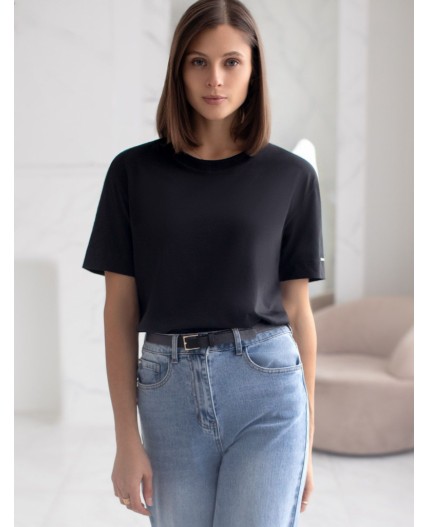 Футболка женская черный