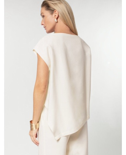 Топ женский кокосово-молочный