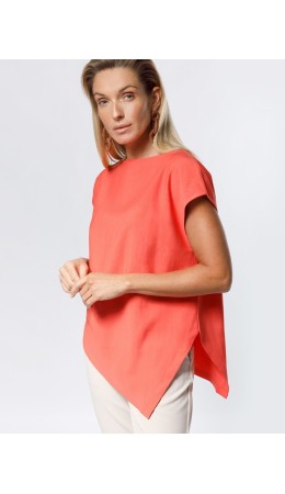 Топ женский коралловый