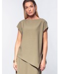 Топ женский св.оливковый